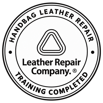 Leather Repair Company handbag leather repair training completed